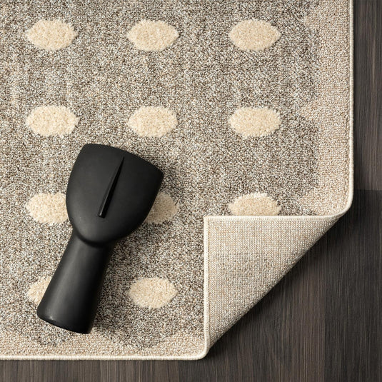 taupe-geometric-rug