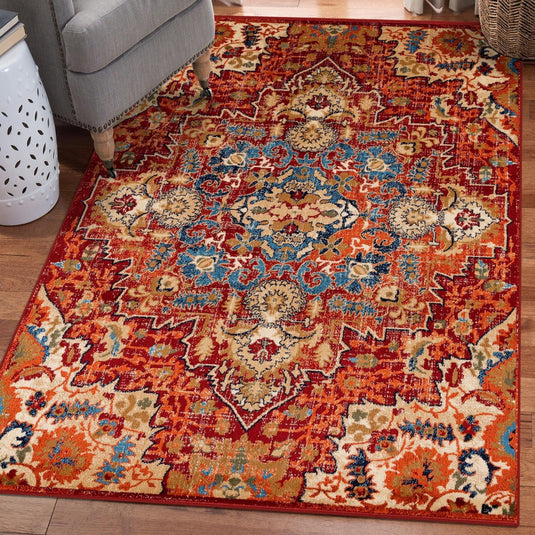 Howell 2654 Boho Chic Oriental Area Rug - Modern Area Rugs by Luxe Weavers®