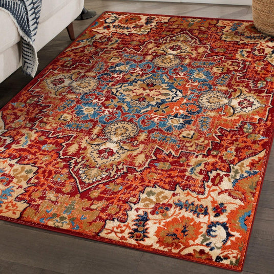 Howell 2654 Boho Chic Oriental Area Rug - Modern Area Rugs by Luxe Weavers®