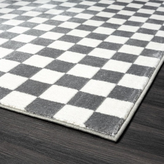 Luxe Weavers Checkered Geometric Area Rug - Modern Area Rugs by Luxe Weavers®