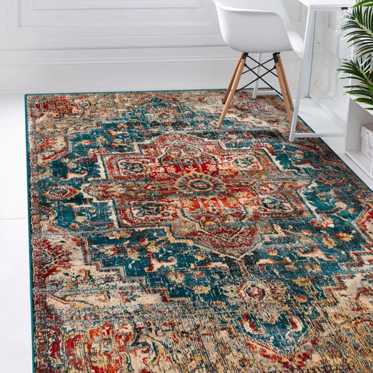 Hampstead 8027 Moroccan Oriental Area Rug - Modern Area Rugs by Luxe Weavers®