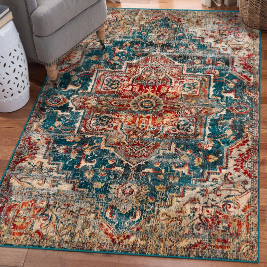 Hampstead 8027 Moroccan Oriental Area Rug - Modern Area Rugs by Luxe Weavers®