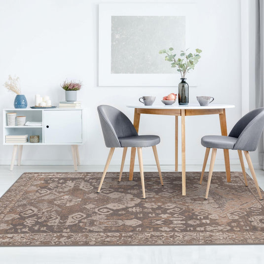 Moroccan Floral Area Rug - Modern Area Rugs by Luxe Weavers®