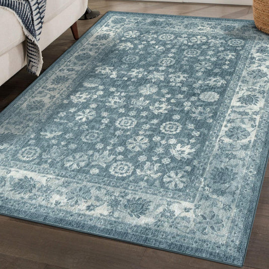 Oriental Floral Area Rug - Modern Area Rugs by Luxe Weavers®
