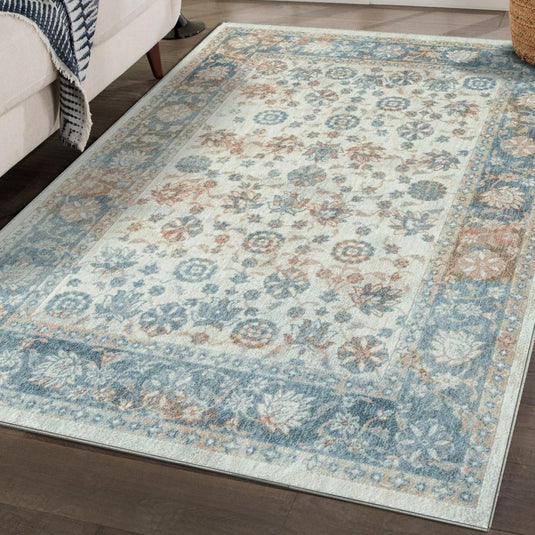 Oriental Floral Area Rug - Modern Area Rugs by Luxe Weavers®
