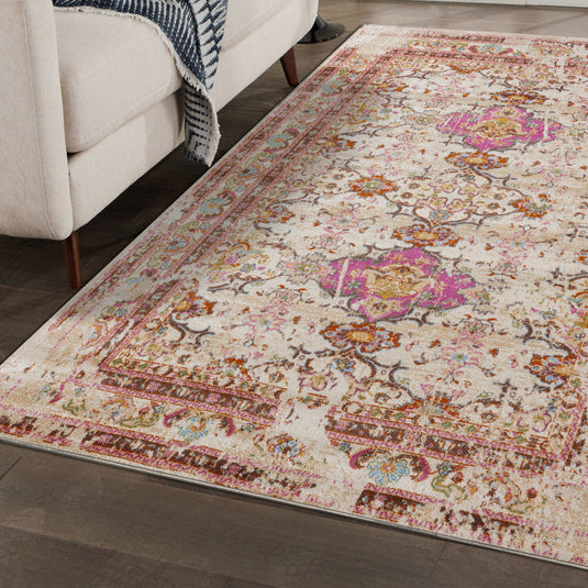 Multi-Colored Distressed Modern Bohemian Area Rug - Modern Area Rugs by Luxe Weavers®