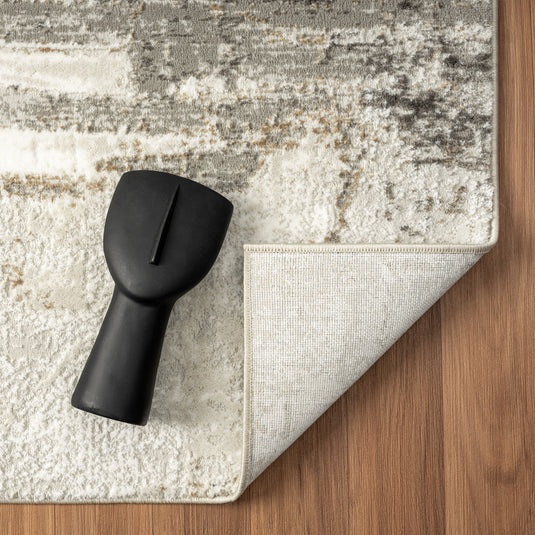 Camellia 1660 Distressed Abstract Area Rug - Modern Area Rugs by Luxe Weavers®