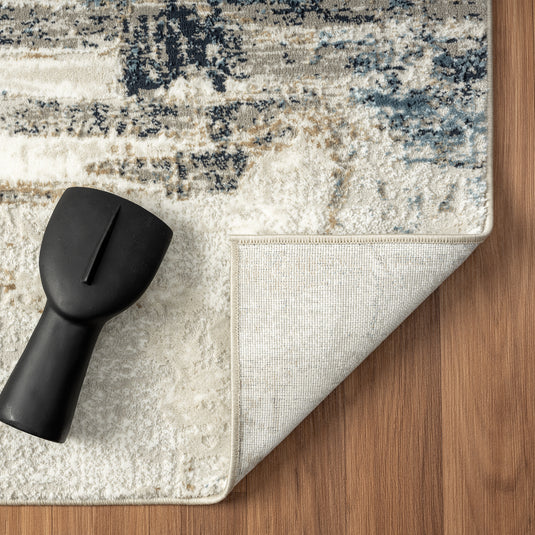 Camellia 1660 Distressed Abstract Area Rug - Modern Area Rugs by Luxe Weavers®