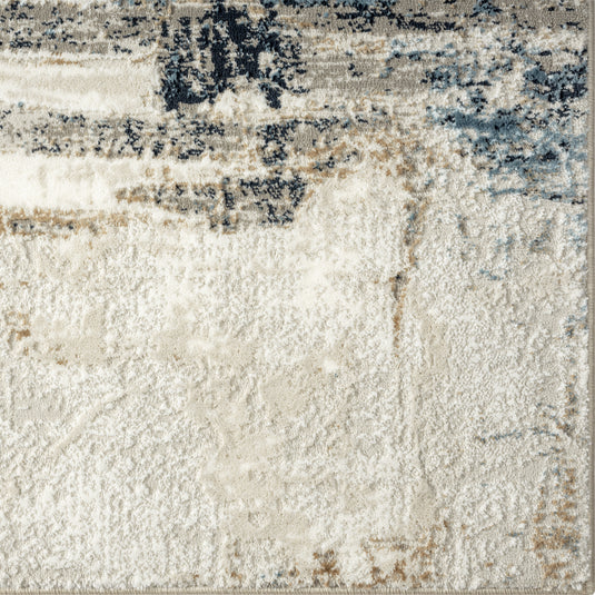 Camellia 1660 Distressed Abstract Area Rug - Modern Area Rugs by Luxe Weavers®