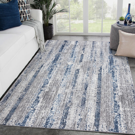 Contemporary Abstract Area Rug - Modern Area Rugs by Luxe Weavers®