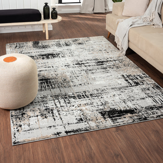Modern Abstract Textured Area Rug - Modern Area Rugs by Luxe Weavers®