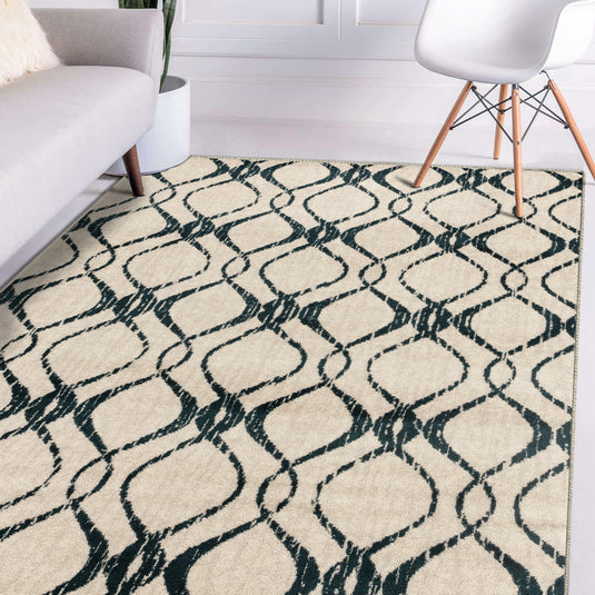 Diana 1817 Geometric Area Rug - Modern Area Rugs by Luxe Weavers®