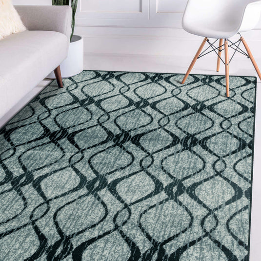 Diana 1817 Geometric Area Rug - Modern Area Rugs by Luxe Weavers®