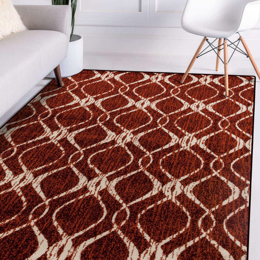 Diana 1817 Geometric Area Rug - Modern Area Rugs by Luxe Weavers®