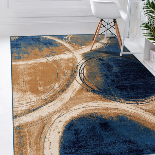 Howell Abstract Area Rug 2277 - Modern Area Rugs by Luxe Weavers®
