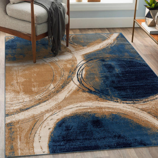 Howell Abstract Area Rug 2277 - Modern Area Rugs by Luxe Weavers®