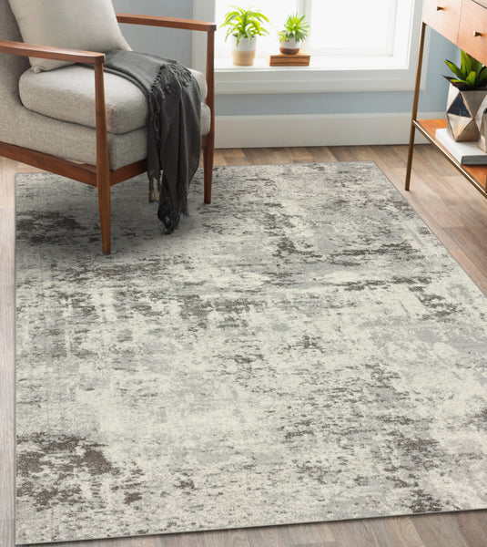 Abstract Distressed Modern Area Rug - Modern Area Rugs by Luxe Weavers®