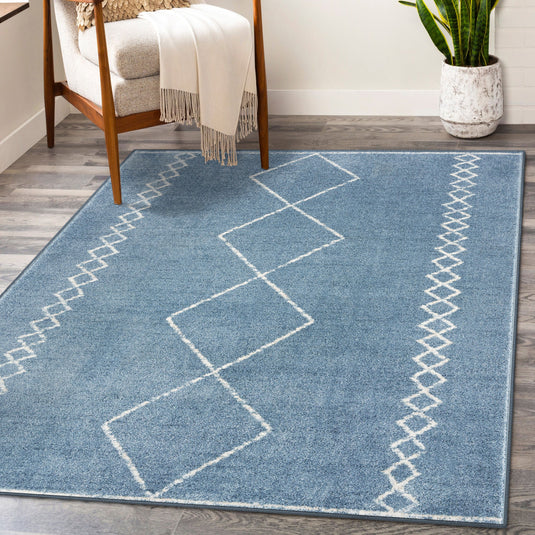 Boho Moroccan Geometric Area Rug - Modern Area Rugs by Luxe Weavers®