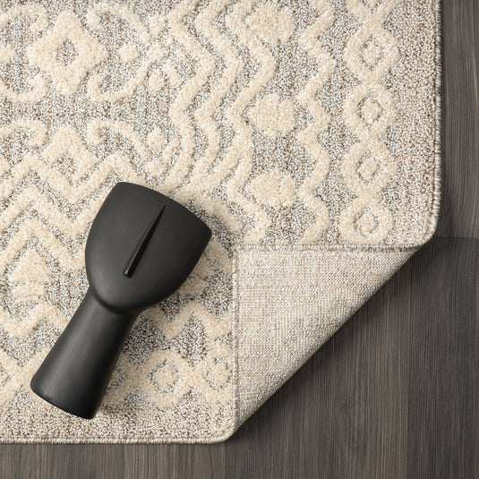 Beige-Geometric-Rug