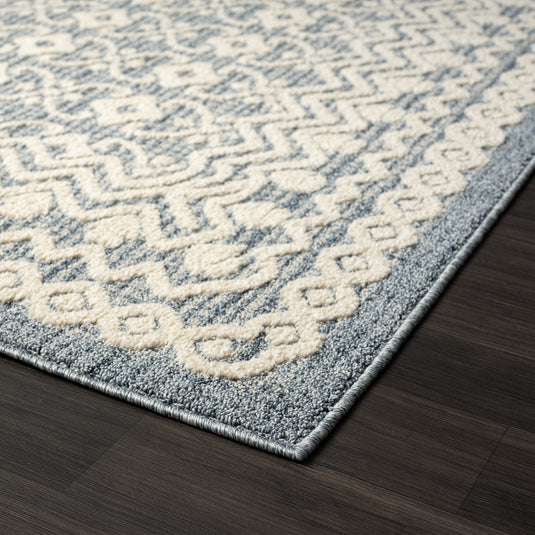 Blue-Geometric-Rug