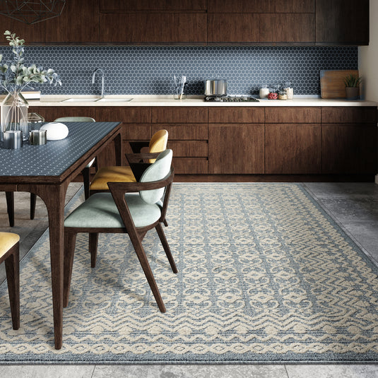 Blue-Geometric-Rug