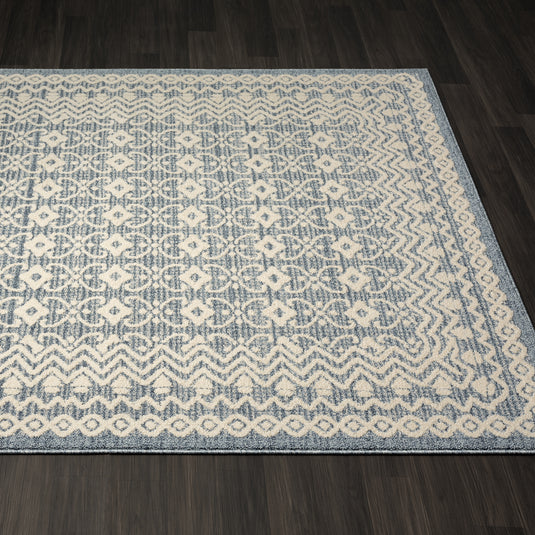 Blue-Geometric-Rug
