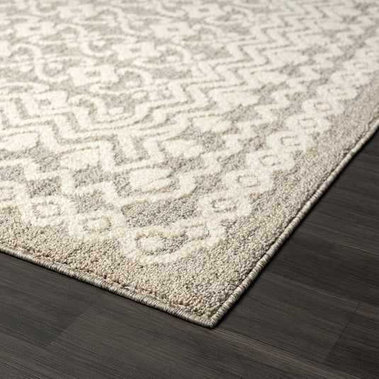 Brown-Geometric-Rug