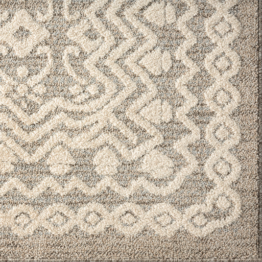 Brown-Geometric-Rug