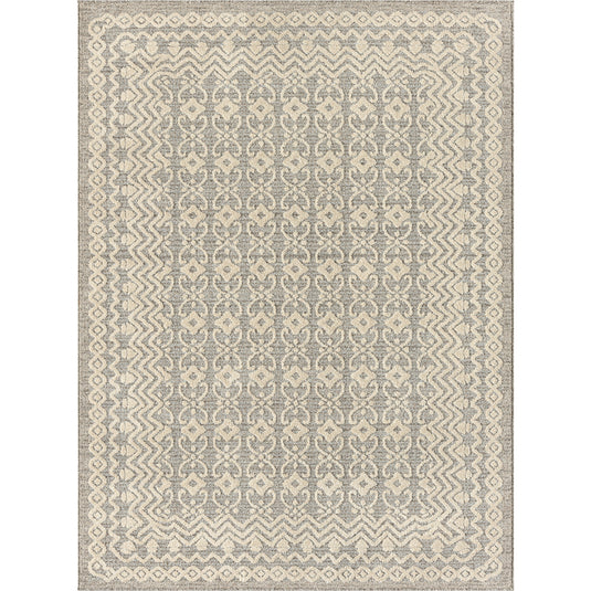 Brown-Geometric-Rug