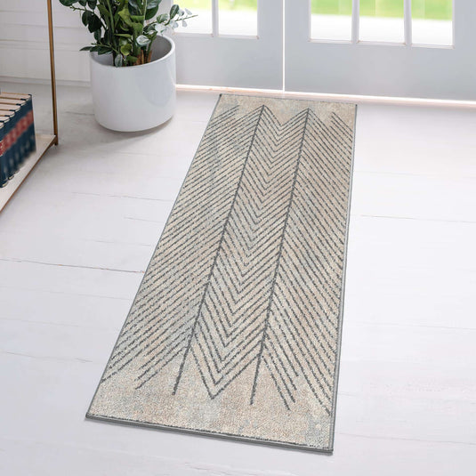 Geometric-Gray-Entryway-Rug