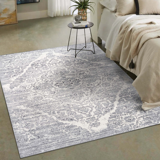 Silver-Bedroom-Rug-Oriental