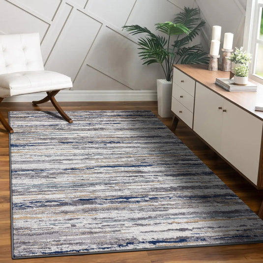 Hampstead 477 Modern Lines Area Rug - Modern Area Rugs by Luxe Weavers®