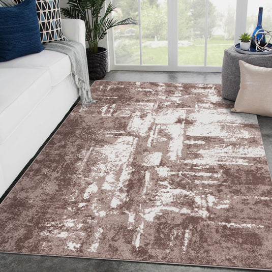 Hampstead 49 Abstract Area Rug - Modern Area Rugs by Luxe Weavers®