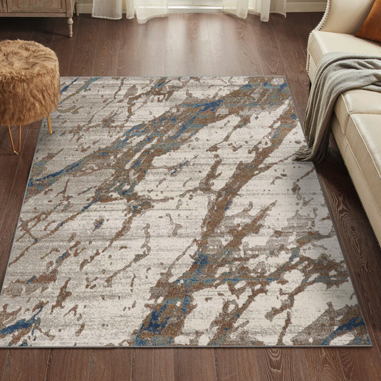 Lagos Abstract Area Rug - Modern Area Rugs by Luxe Weavers®