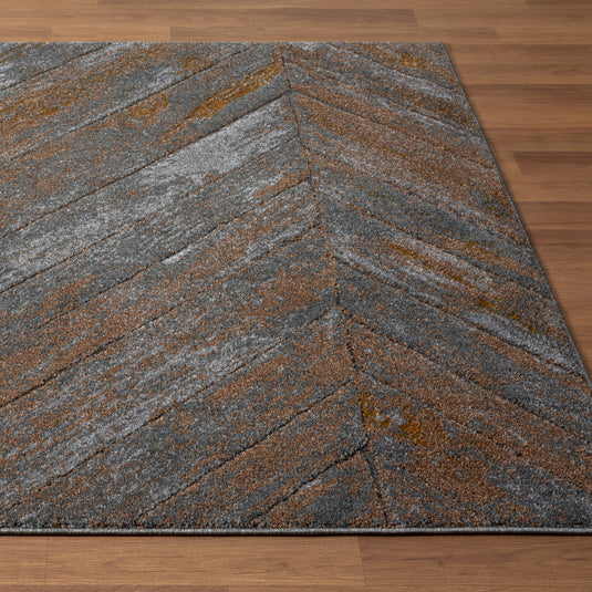 Beverly 6057 Chevron Abstract Area Rug - Modern Area Rugs by Luxe Weavers®