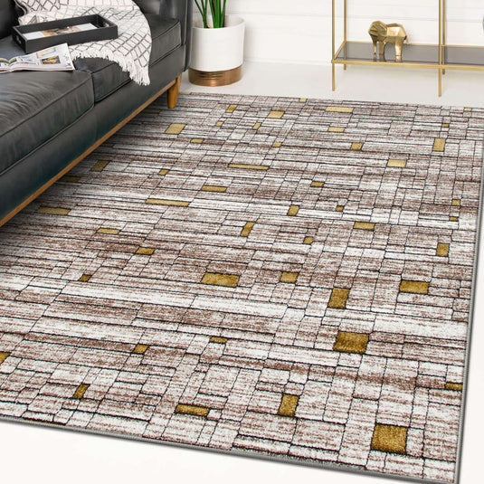 Trellis 6067 Abstract Area Rug - Modern Area Rugs by Luxe Weavers®