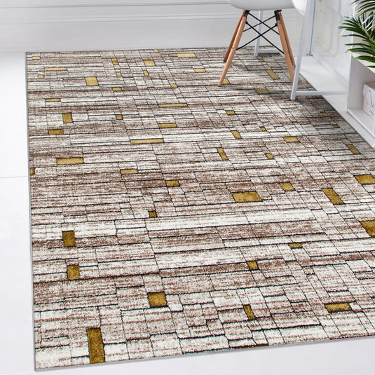 Trellis 6067 Abstract Area Rug - Modern Area Rugs by Luxe Weavers®