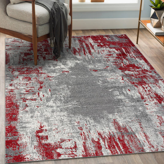 Euston 7680 Abstract Area Rug - Modern Area Rugs by Luxe Weavers®