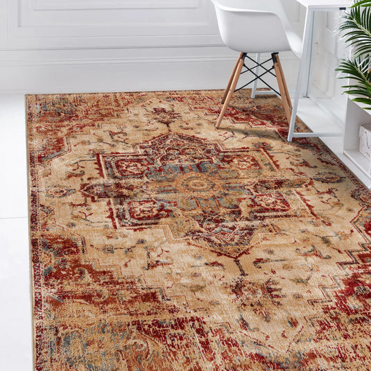 Hampstead 8027 Moroccan Oriental Area Rug - Modern Area Rugs by Luxe Weavers®