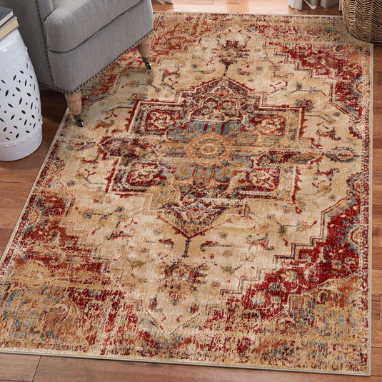 Hampstead 8027 Moroccan Oriental Area Rug - Modern Area Rugs by Luxe Weavers®