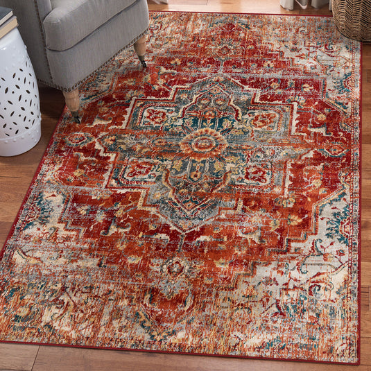 Hampstead 8027 Moroccan Oriental Area Rug - Modern Area Rugs by Luxe Weavers®