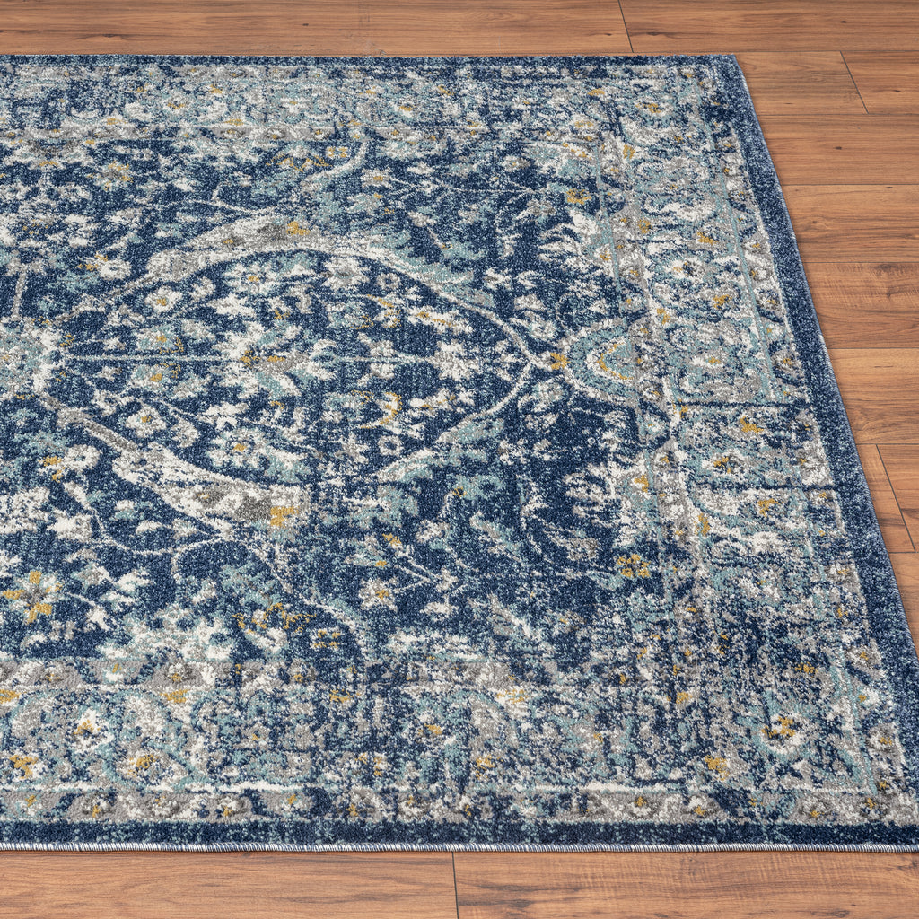 Blue-Floral-rug
