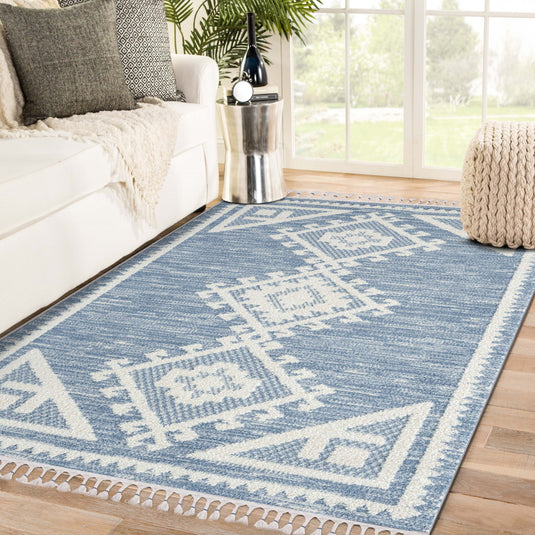 Ibiza 8066 Moroccan Geometric Area Rug - Modern Area Rugs by Luxe Weavers®