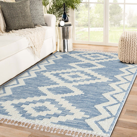 Ibiza 8067 Moroccan Geometric Area Rug - Modern Area Rugs by Luxe Weavers®