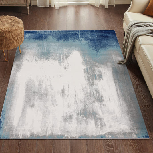 Abstract Distressed Area Rug - Modern Area Rugs by Luxe Weavers®