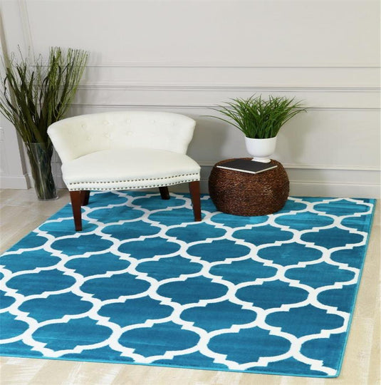 Trellis 3029 Geometric Area Rug - Modern Area Rugs by Luxe Weavers®