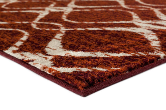red-Geometric-Area-Rug
