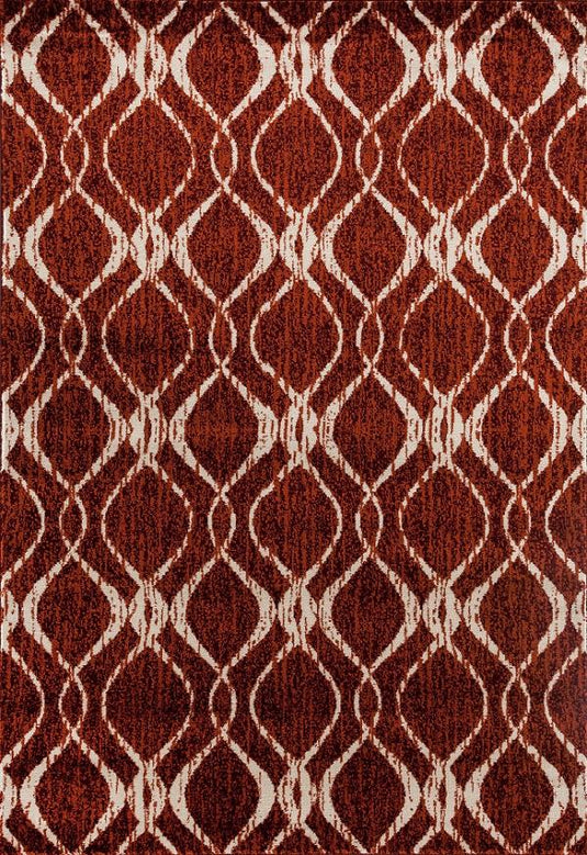 red-Geometric-Area-Rug
