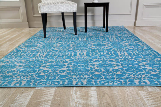 Blue-Modern-Rug