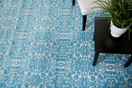 Blue-Modern-Rug